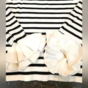 Womens WHBM XS stripes sweater